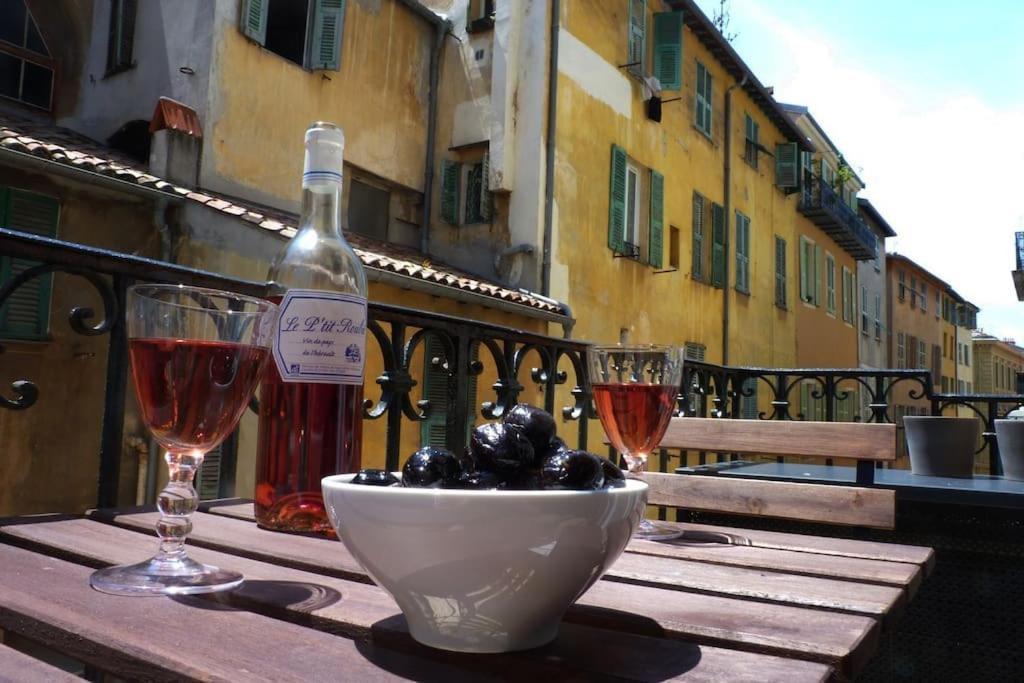 Homelivia, Vieux Nice, Appartement De Charme, Clim Balcon Eksteriør bilde